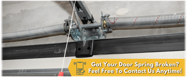 Broken Garage Door Spring Daly City CA